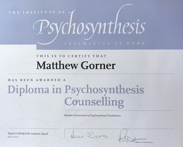 Counselling Diploma Certificate